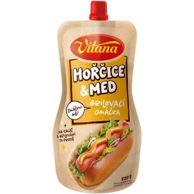 Vitana Omáčka Hořčice Med 220 g