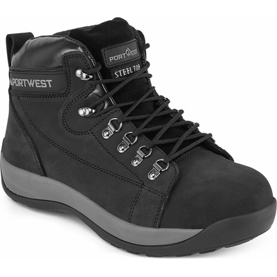 Portwest FW31 Steelite Mid Cut Nubuck SB HRO