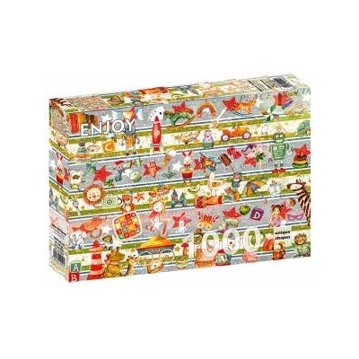 Svenjoyment Puzzle 1000 Land of Toys