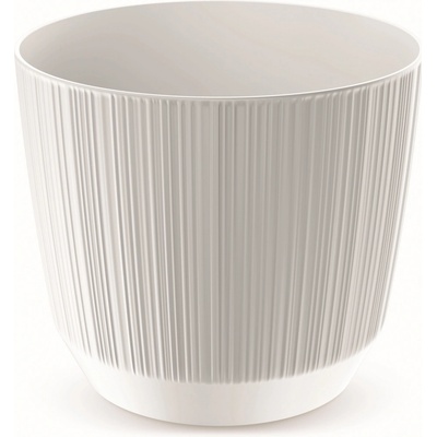Prosperplast Kvetináč Ryfo biely, 8,8 cm