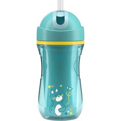 Chicco Sport Cup hrnček s rúrkou Grey 266 ml