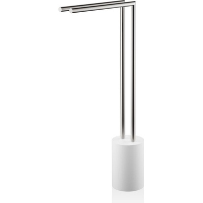 DECOR WALTHER Закачалка за кърпи Stone матово стоманенобяло (0971755)