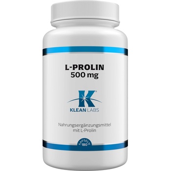 KLEAN LABS L-пролин 500 mg - 180 капсули