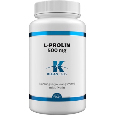 KLEAN LABS L-пролин 500 mg - 180 капсули