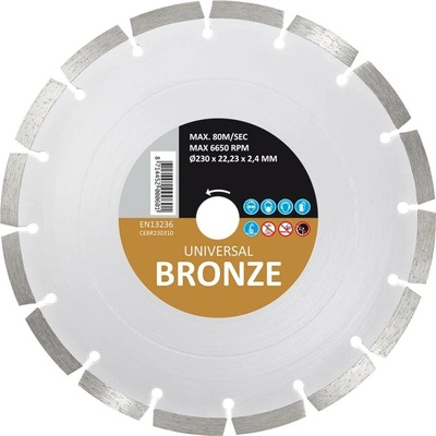 Carat Bronze Univerzální diamantový kotouč 115 mm CEBR115310
