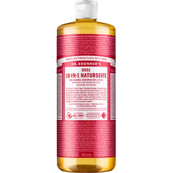 Dr. Bronner's 18in1 Натурален сапун Роза - 945 мл
