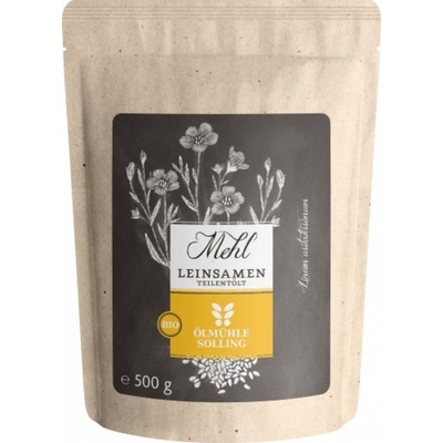 Ölmühle Solling Частично обезмаслено ленено брашно - 500 г