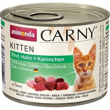 Image 1 of Animonda Kitten Chicken and rabbit консерва за подрастващи котки с пиле и заек 200gr