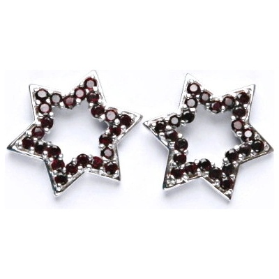 Čištín přírodní granát s granáty 4444