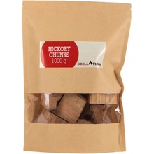 GrillTeam Dřevěné špalíky hickory, 1 kg