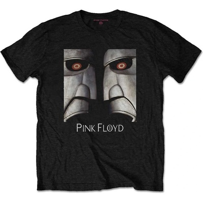 Pink Floyd tričko Metal Heads Close-Up čierna