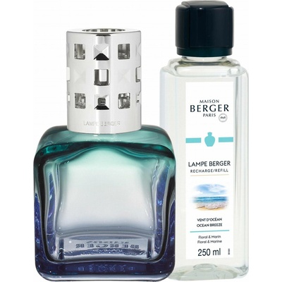 Maison Berger Paris Katalytická lampa Glacon dúhová modrá + náplň Oceán 250 ml