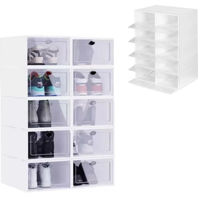 ModernHome PJJSB0002 42,5 × 30,5 × 61,5 cm biely