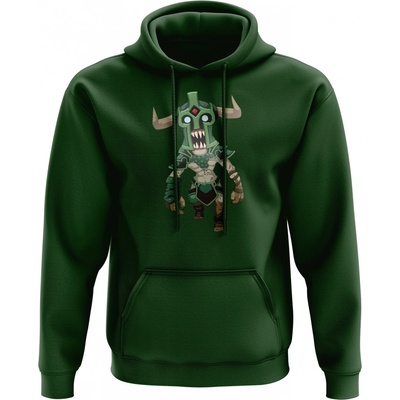 Dota 2 mikina Undying tmavě zelená
