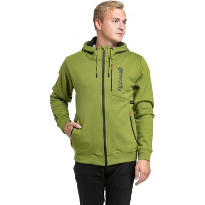 Meatfly technická mikina light year Calla green
