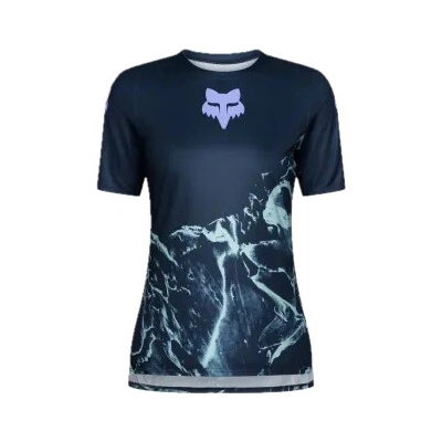Fox Racing W Ranger Ss Jersey Img Print Arctic Blue