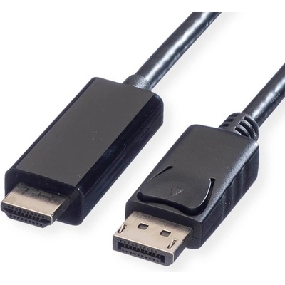 Roline Кабел Roline 11.99. 5787, от DisplayPort(м) към UHDTV(м), 3840x2160 @60Hz, 3m, черен (11.99.5787)