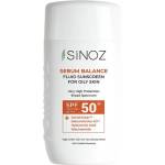 SiNOZ Матиращ слънцезащитен флуид Sebum Balance, за мазна и смесена кожа, SPF50+, 50 ml - ozone