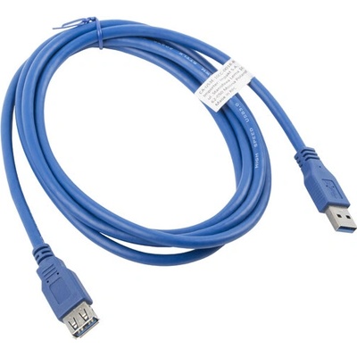 Lanberg CA-US3E-10CC-0018-B USB, USB 3.0 USB A, 1,8m, modrý