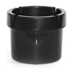 Horecano HORECANO-Ветроустойчив пластмасов пепелник кръг негорим Ø9.5xh7cm (0133389)