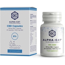 Alpha-CAT Konopné CBD kapsle 20x30 mg 600 mg