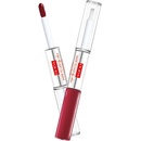 Pupa Dlhotrvajúci tekutý rúž Made To Last Lip Duo Liquid Lip Colour 2 x 005 Deep Ruby 4 ml