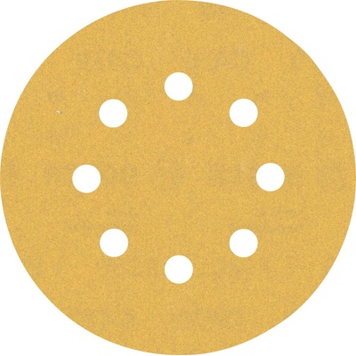 Bosch Brúsny papier EXPERT C470 s 8 otvormi pre excentrické brúsky, 125 mm, zrnitosť 180, 5 ks 2608900808