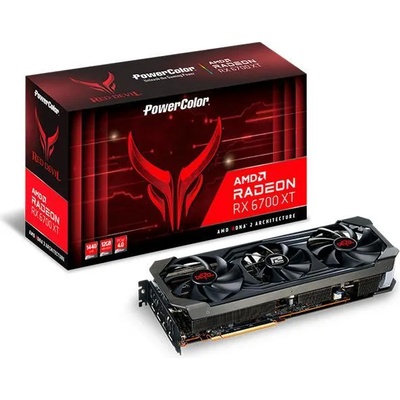 PowerColor Radeon RX 6700XT Red Devil 12GB OC DDR6 (AXRX 6700XT 12GBD6-3DHE/OC)