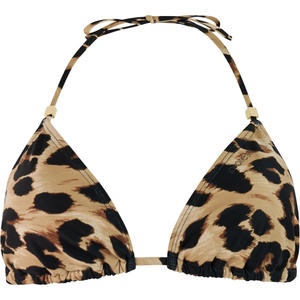 Protest Дамско бикини горнище Protest Women's MIXAles Triangle Bikini Top - Fudge Camel - размер 38 (EU) (150-6517-0113)
