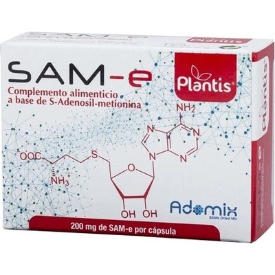 Artesania Agricola Plantis® САМ-е + Фолиева киселина и Витамин В12, 30 капсули | Artesania Agricola (038194 (080008) AA)