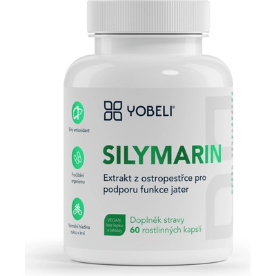 Yobeli Ostropestrec Silymarín 60 kapsúl