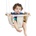 2Kids Toys Детска текстилна люлка 100% памук бежова (2d11937)
