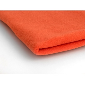 Microfleece farba mandarínková 27