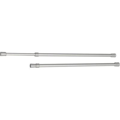 Barkeeper tyčky do poličky 41-71cm střibrné