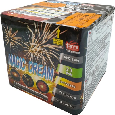 Tarra Pyrotechnik kompakt 25 ran 23 mm Magic Dream