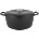 HORECANO Чугунена касерола емайл дълбока 4.5L Ø24.8xh12cm ЧЕРЕН МАТ (HC-47171) (0147171)