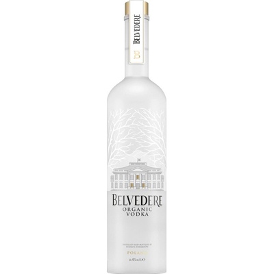 Belvedere Organic Vodka Svietiaca 40% 6 l (čistá fľaša)