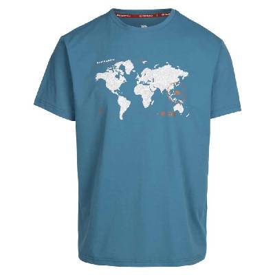 Тениска Trespass Ohio Map TP75 short sleeve T-shirt - Blue (Bondi Blue)
