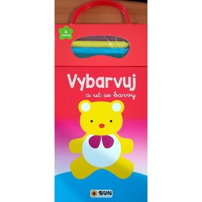 Macko - Vyfarbuj a uč sa farby