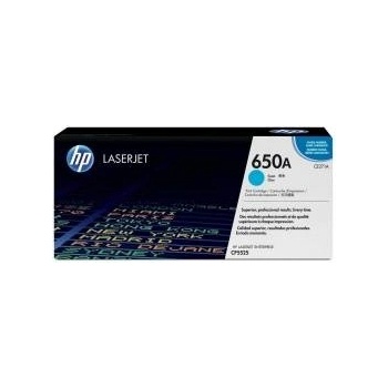 HP Toнер HP 650A Циан