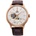 Orient RA-AS0102S - мъжки часовник, автоматичен, 42 mm, бял, скелетон, слънце/луна