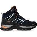 CMP Trekingová obuv Rigel Mid Wmn Trekking Shoes Wp 3Q12946 Tmavomodrá