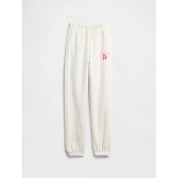 GAP Detské tepláky s logom Biela