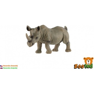 Teddies Nosorožec dvourohý zooted 14 cm