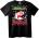NOONEBRAND Тениска Весела Рибна Коледа - 2XL, White