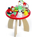 Janod Drevený hrací stolík s aktivitami na jemnú motoriku Baby Forest