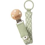 BIBS Paci Braid клипс за биберон Sage / Ivory