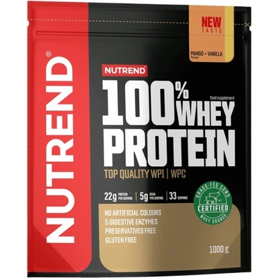 Nutrend 100% Whey Protein [1000 грама] Манго