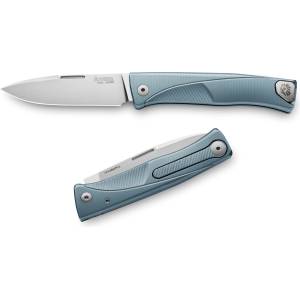 lionSTEEL thrill tl bl / Джобно ножче с титаниева дръжка и острие от стомана m390 - синьо (lion0287)