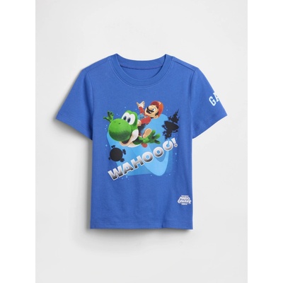 GAP × Super Mario tričko tmavomodrá